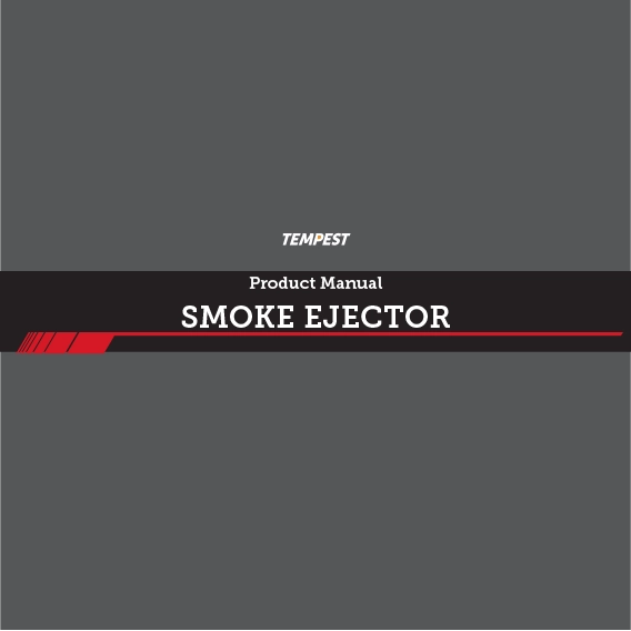 OWNERS MANUAL - EBS SMOKE EJECTOR