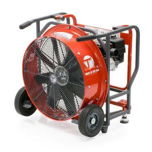 ventilation direct drive fan blower battery vs positive pressure tempest gas