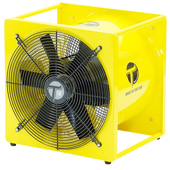 EBS-16 | 16″ Smoke Ejector - Single Speed, 0.3 HP, 115 VAC/60HZ Explosion Proof Kit*