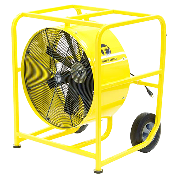 24-HD | 24″ Electric Industrial Fan - Explosion Proof   - 2.0 HP