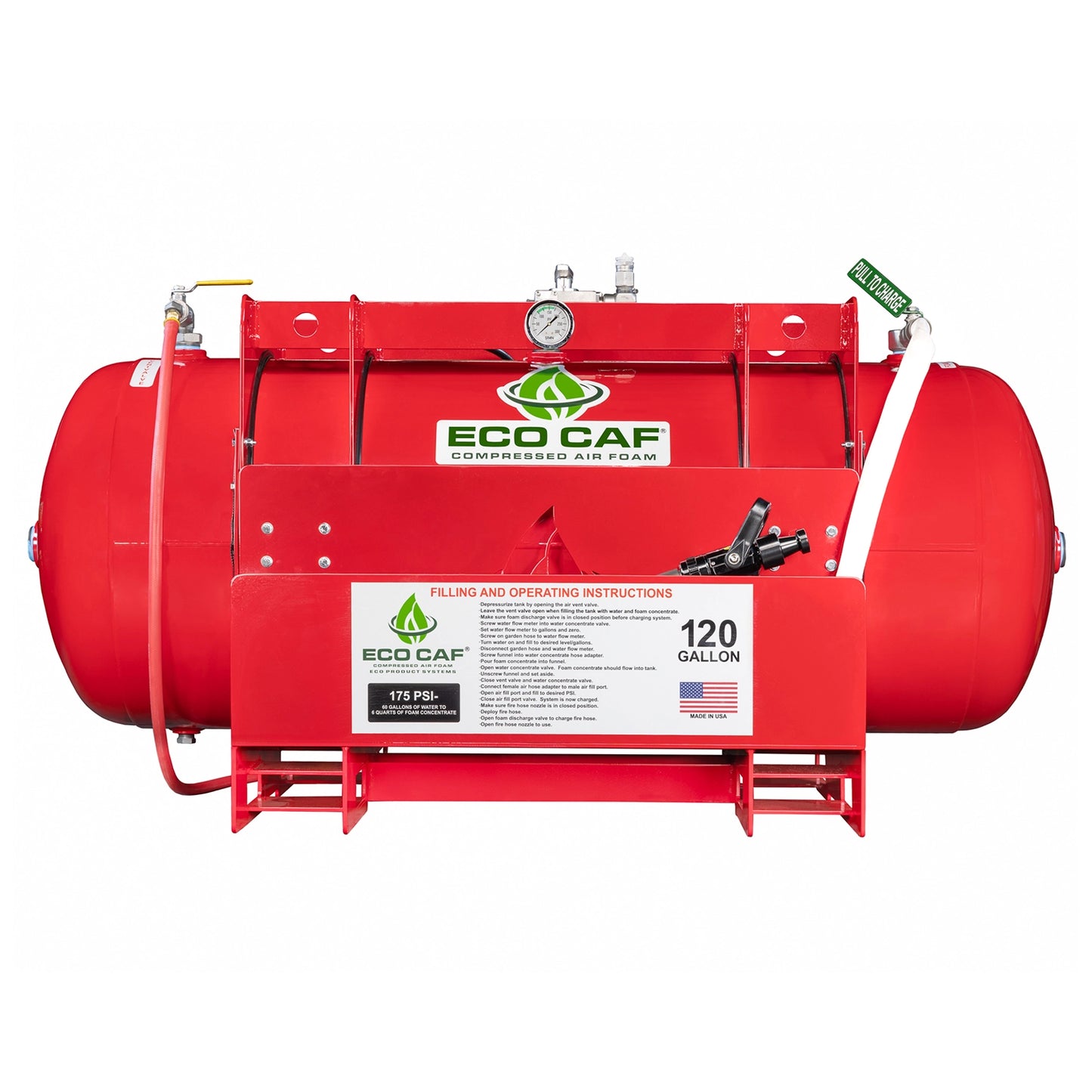 ECO CAF 120 Gallon Poly Skid CAF System