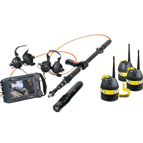MULTISEARCH Hasty Kits - Kit Includes: MULTI APP CONTROL BOX; Peripherals CAM (Color Camera), 3 SEARCH Wireless Seismic Sensors