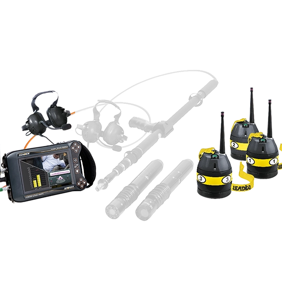 SEARCH - MULTISEARCH LISTENING KIT - 2 - Kit Includes: MULTI APP CONTROL BOX; Peripherals 3 SEARCH Wireless Seismic Sensors