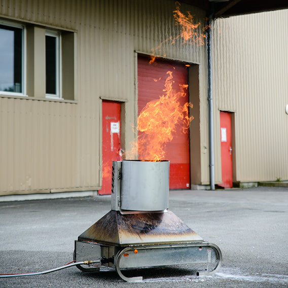 FIRE TRAINING PROP - Trash Bin Module* (requires Prop Adapter & Flat Computer Screen Module)