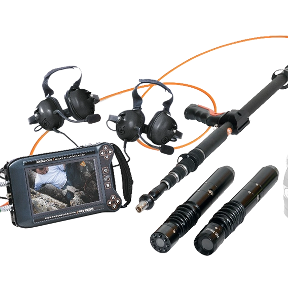 MULTISEARCH Camera Kits - Kit Includes: MULTI APP CONTROL BOX; Peripherals CAM (Color Camera), TIC (Thermal Imaging Camera), 12' Telescopic Pole