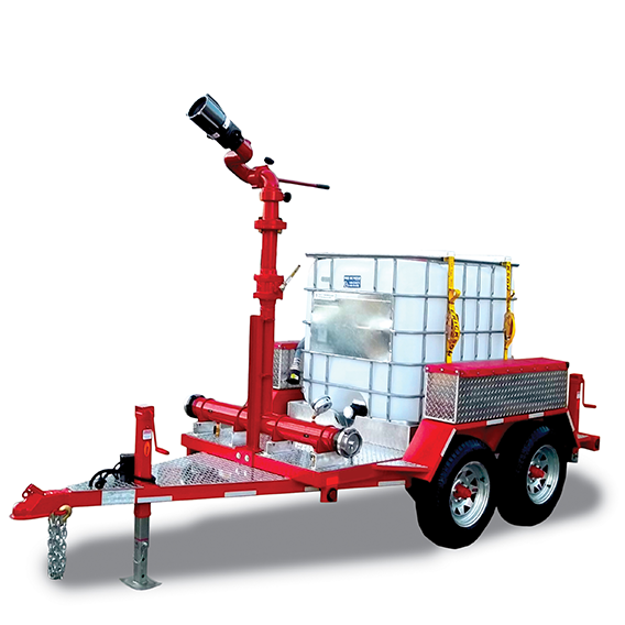 CET FIRE PUMPS | HEAVY DUTY SINGLE TOTE FOAM TRAILER