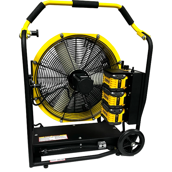 VS1.3 DEWALT | This kit includes - 3 x 12Ah DEWALT Batteries & 4 Bay Charger