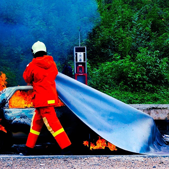 Stop Fire Blanket for Vehicle Fires | Tempest Fire Protection