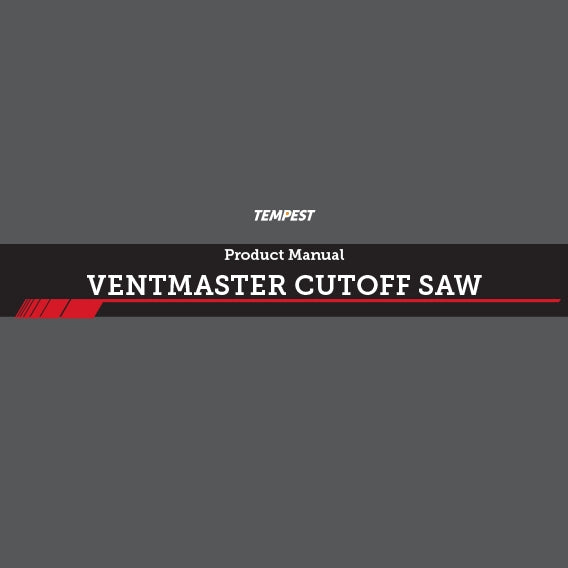 OWNERS MANUAL - K1 VENTMASTER CUTOFF SAW