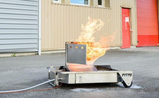 Electrical Cabinet Fire Trainer Module Leader
